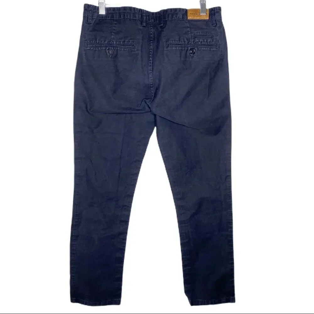 Men's Giorgio Armani Blue Pants Size 32 X 34